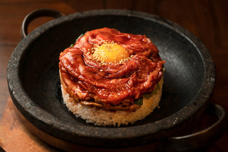 Wagyu beef SUKIYAKI Bibimbap